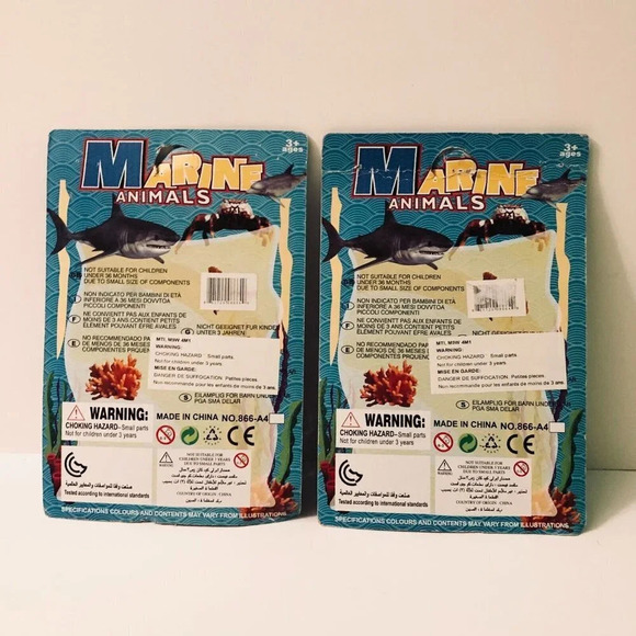 Lot of 2 Marine  Animals Animal Series Toys - Picture 2 of 16